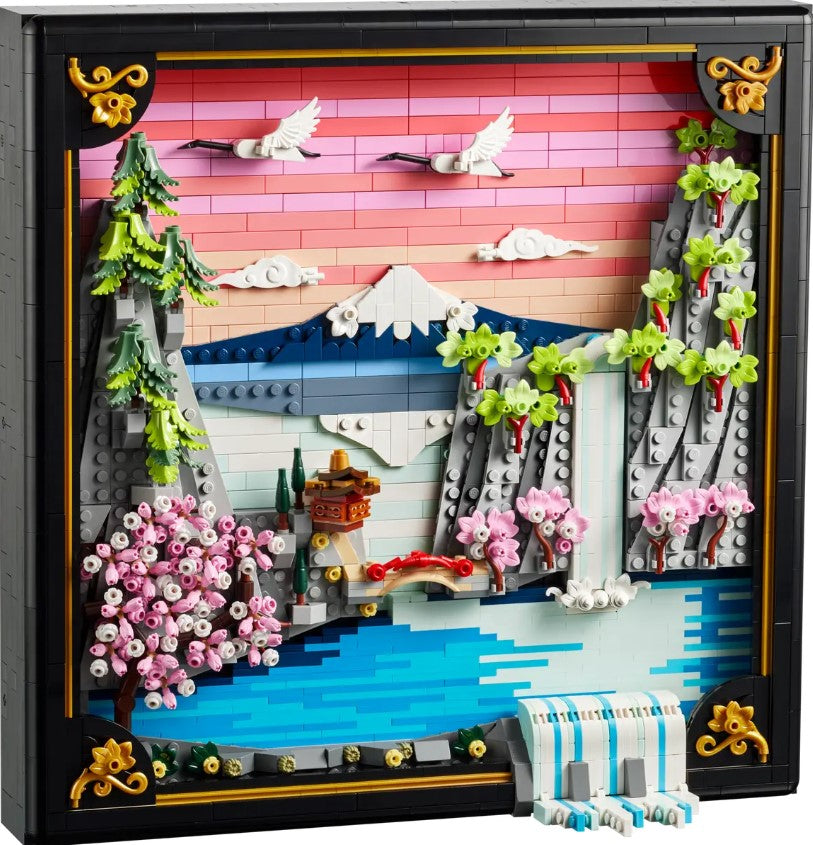 LEGO® Art Japanese Cherry Blossom Landscape | 1892 Pieces | Ages 18 Plus