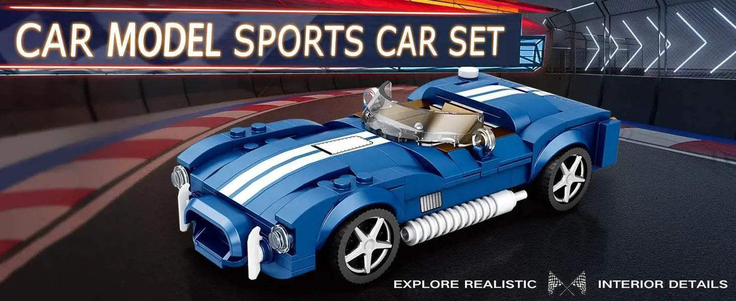 312PCS AC COBRA Car Building Block Set For Kids Gifts - ToylandEU