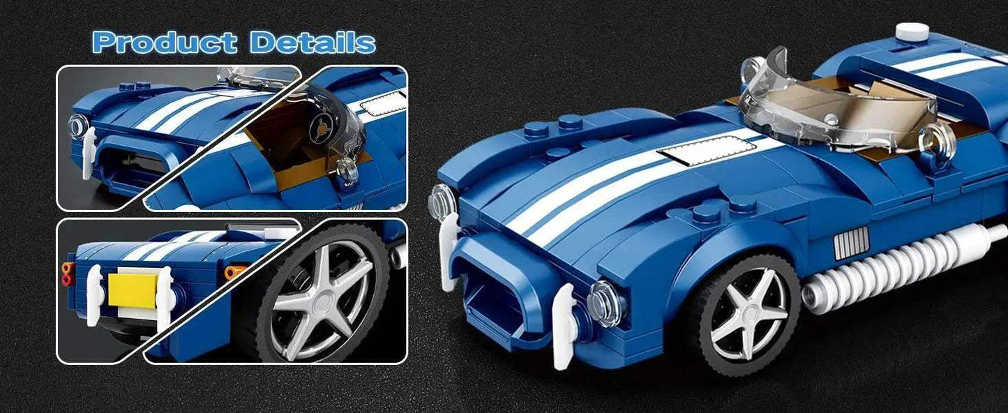 312PCS AC COBRA Car Building Block Set For Kids Gifts - ToylandEU