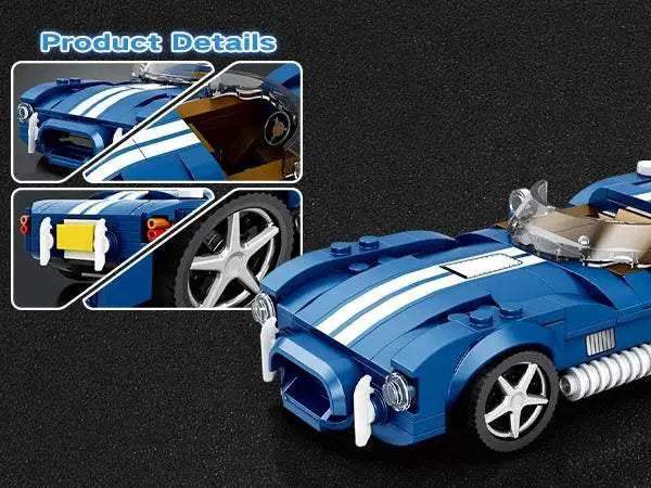 312PCS AC COBRA Car Building Block Set For Kids Gifts - ToylandEU