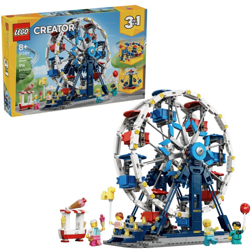 LEGO® Creator 3-in-1 Ferris Wheel | 916 Pieces | Ages 8 And Up