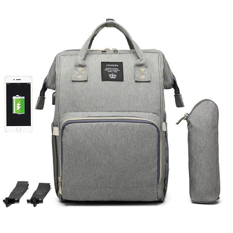 LEQUEEN Large Capacity Mummy Bag | Oxford Cloth