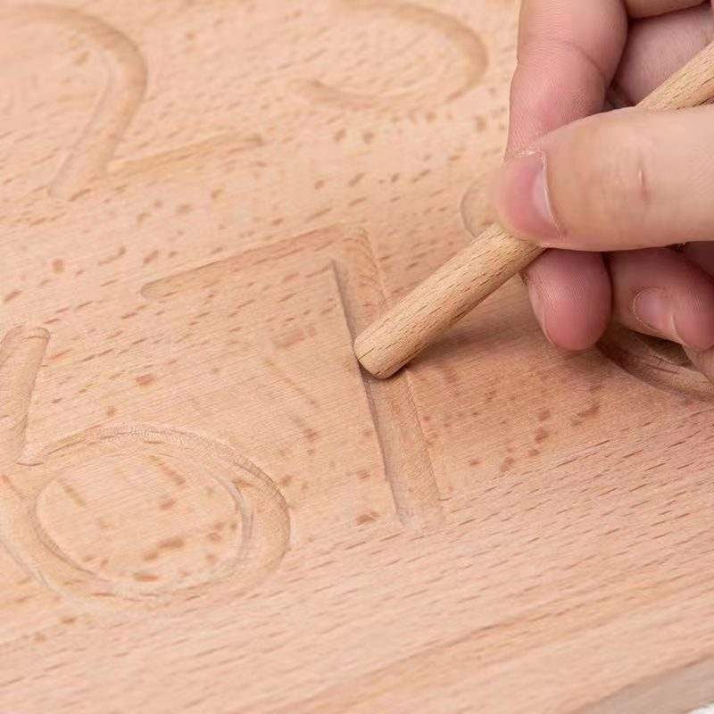 Number Tracing Board | Reversible | Wooden | Preschool
