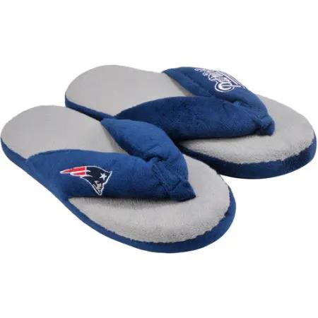 New England Patriots Slipper - Women Thong Flip Flop - (1 Pair) - S