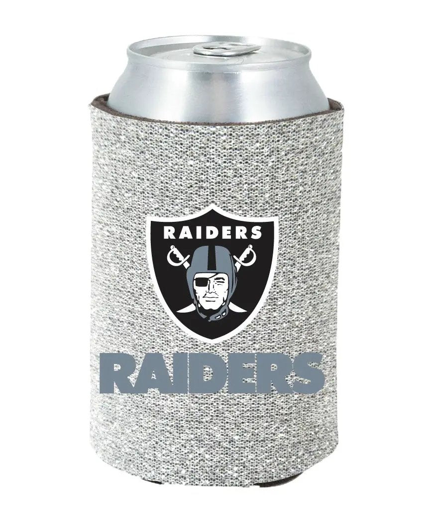 Las Vegas Raiders Kolder Kaddy Can Holder Glitter Black
