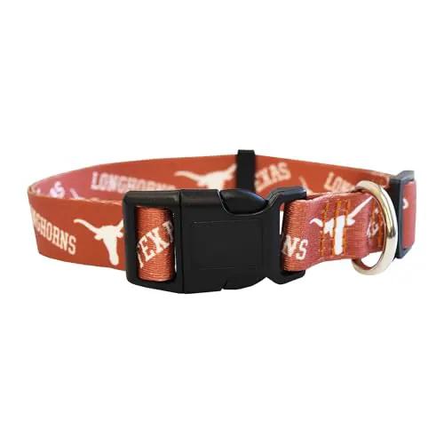 Texas Longhorns Pet Collar Size M 2024