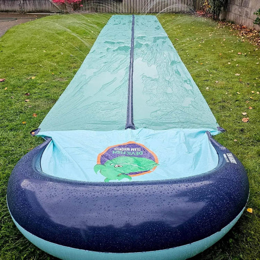 31ft Slip N Slide With 500CL Inflatable Crash Pad For Kids Ages 8-12 - ToylandEU