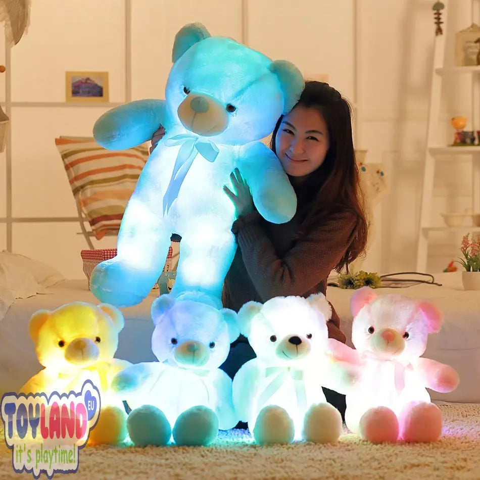 32-50cm Luminous LED Teddy Bear Stuffed Animal Plush Toy Toyland EU Toyland EU