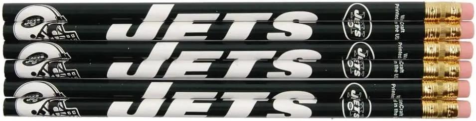 New York Jets Pencil 6 Pack