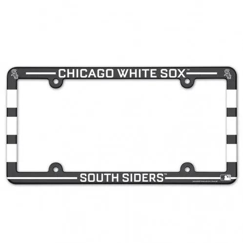 Chicago White Sox License Plate Frame Plastic Full Color Style