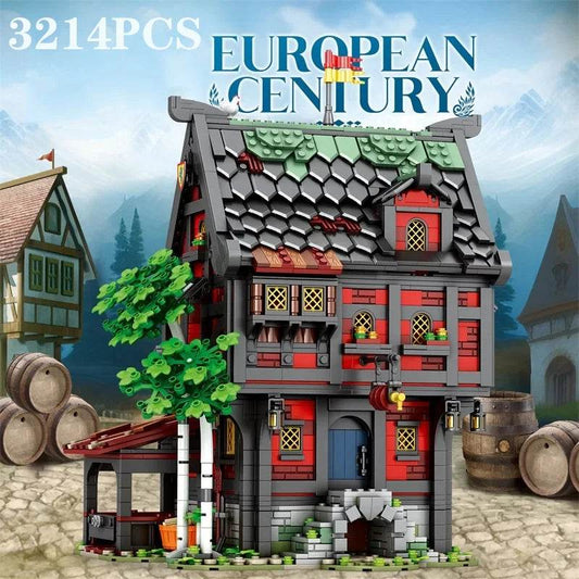 3214PCS Crusader Hotel Building Blocks MOC Model Kids Toys - ToylandEU