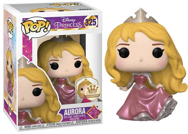 Aurora Funko Pop Metallic Dancing Beauty With Pin Exclusive