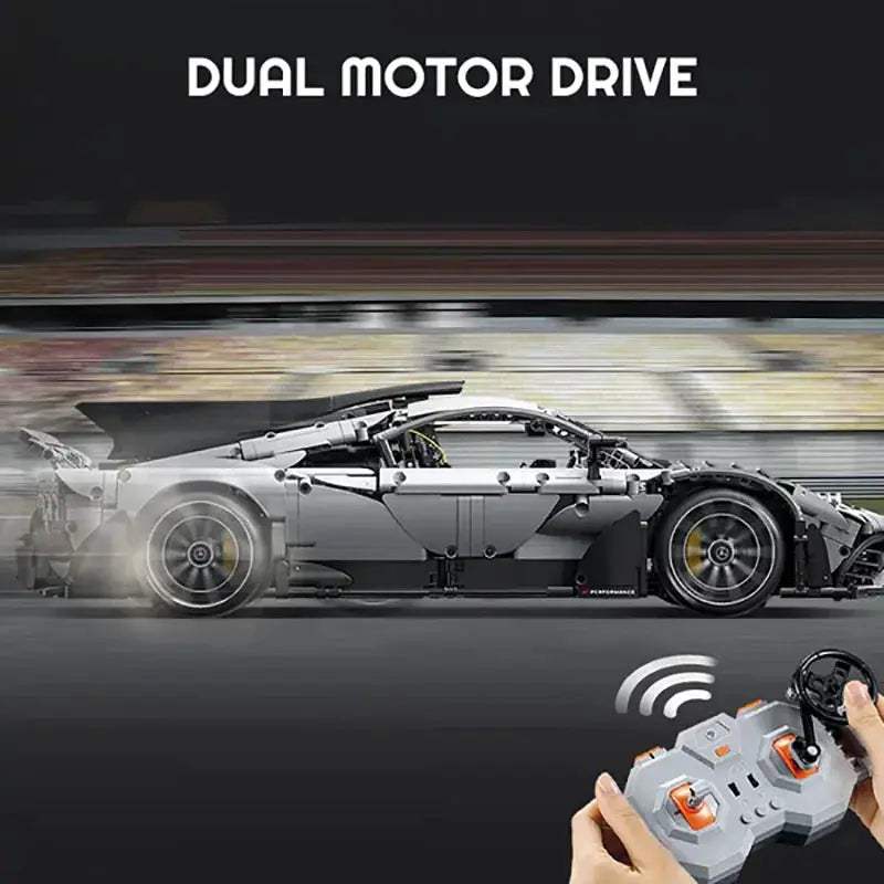  Lego Compatible Hypercar Brick Kit With Motor -  ToylandEU™