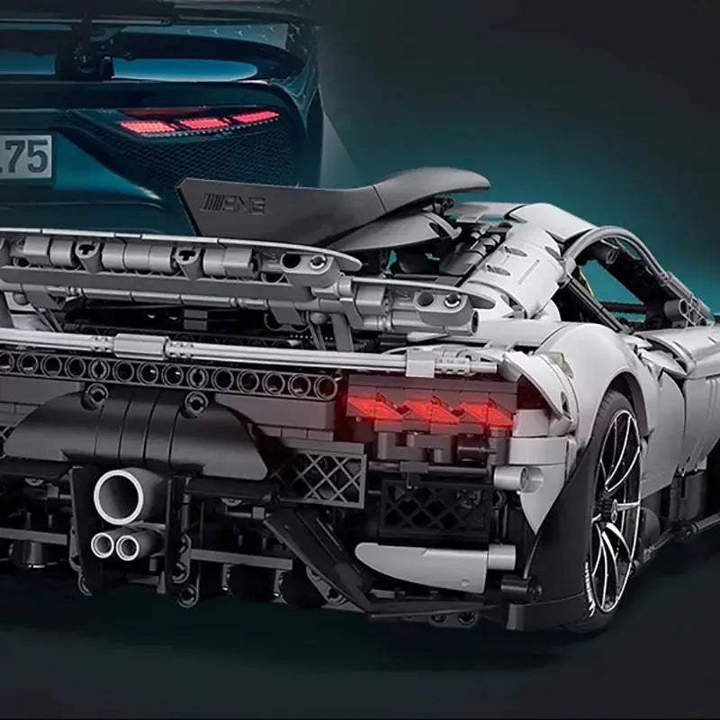  Lego Compatible Hypercar Brick Kit With Motor -  ToylandEU™