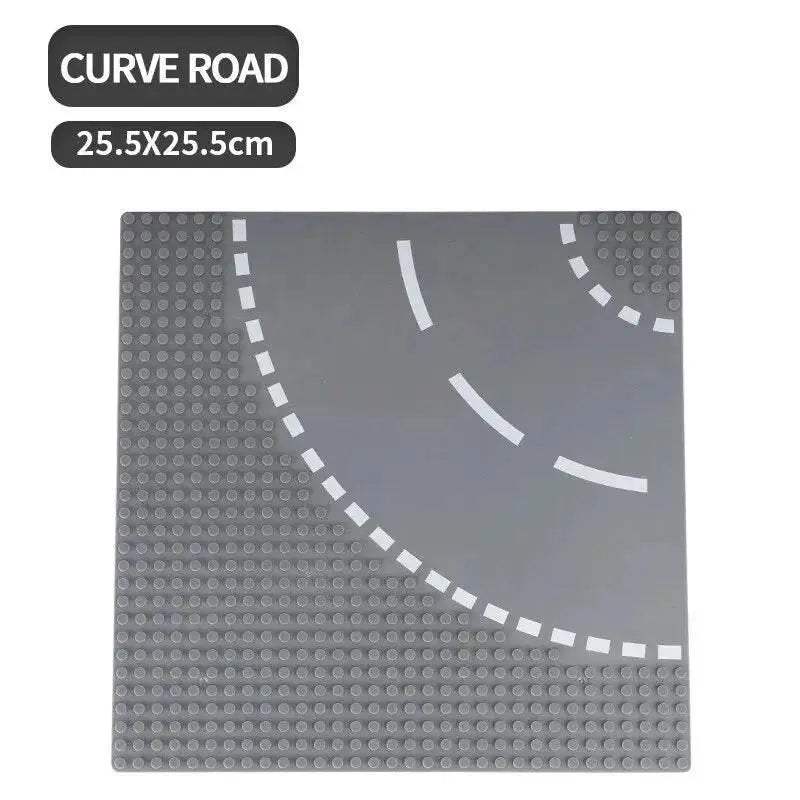 32X32 Classic Road Building Block Base Plate City View - ToylandEU