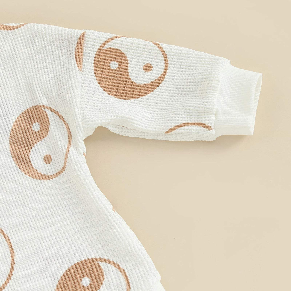 Baby Knitted Long-Sleeve One-Piece Suit | Cotton | Baby & Children's One-Pieces