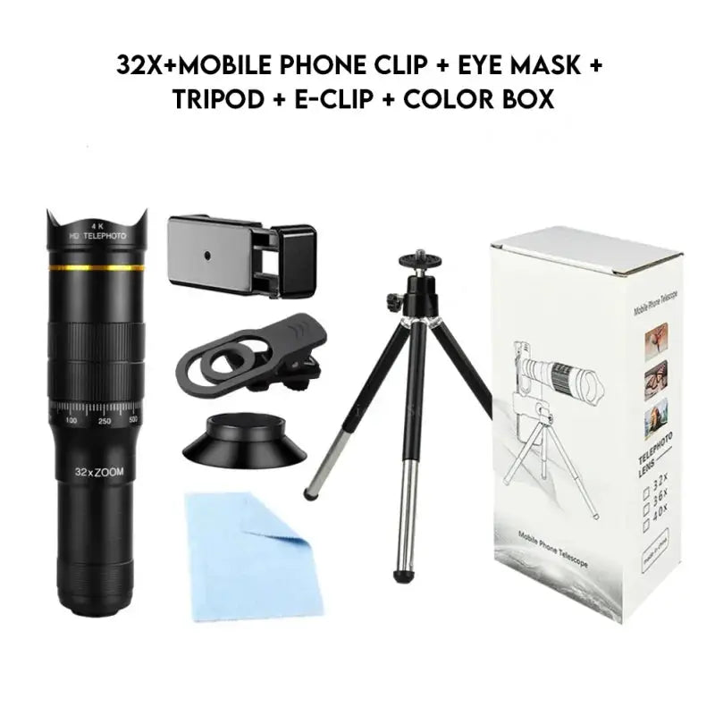 32x Professional Monocular Telescope With HD Zoom For Camping - ToylandEU