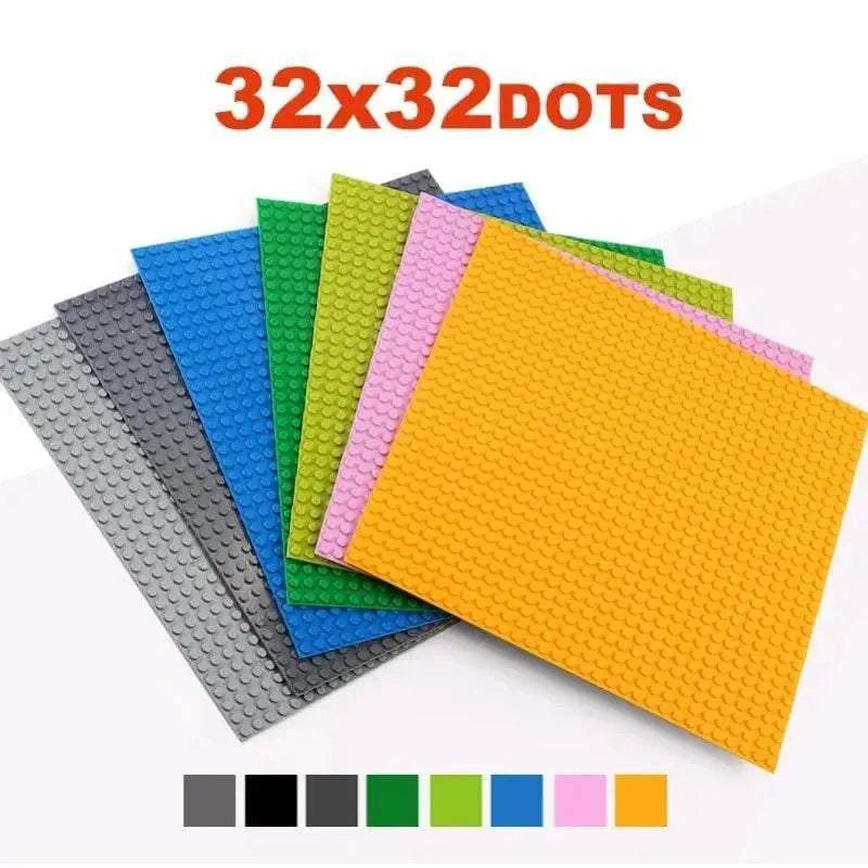 32x32 Dots Styles Plastic Assembly Blocks Base Plates Toys - ToylandEU