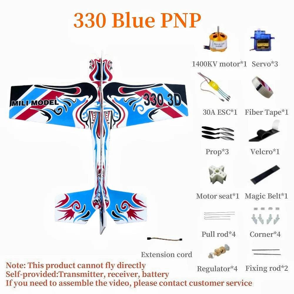 330 Rc Airplane 3D Mercury Fixed-Wing Magic Board Plane KIT - ToylandEU
