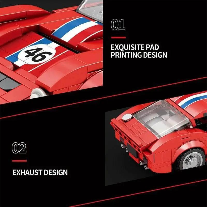  336PCS 250 GTO Car Building Block Creative City Vehicle -  ToylandEU™