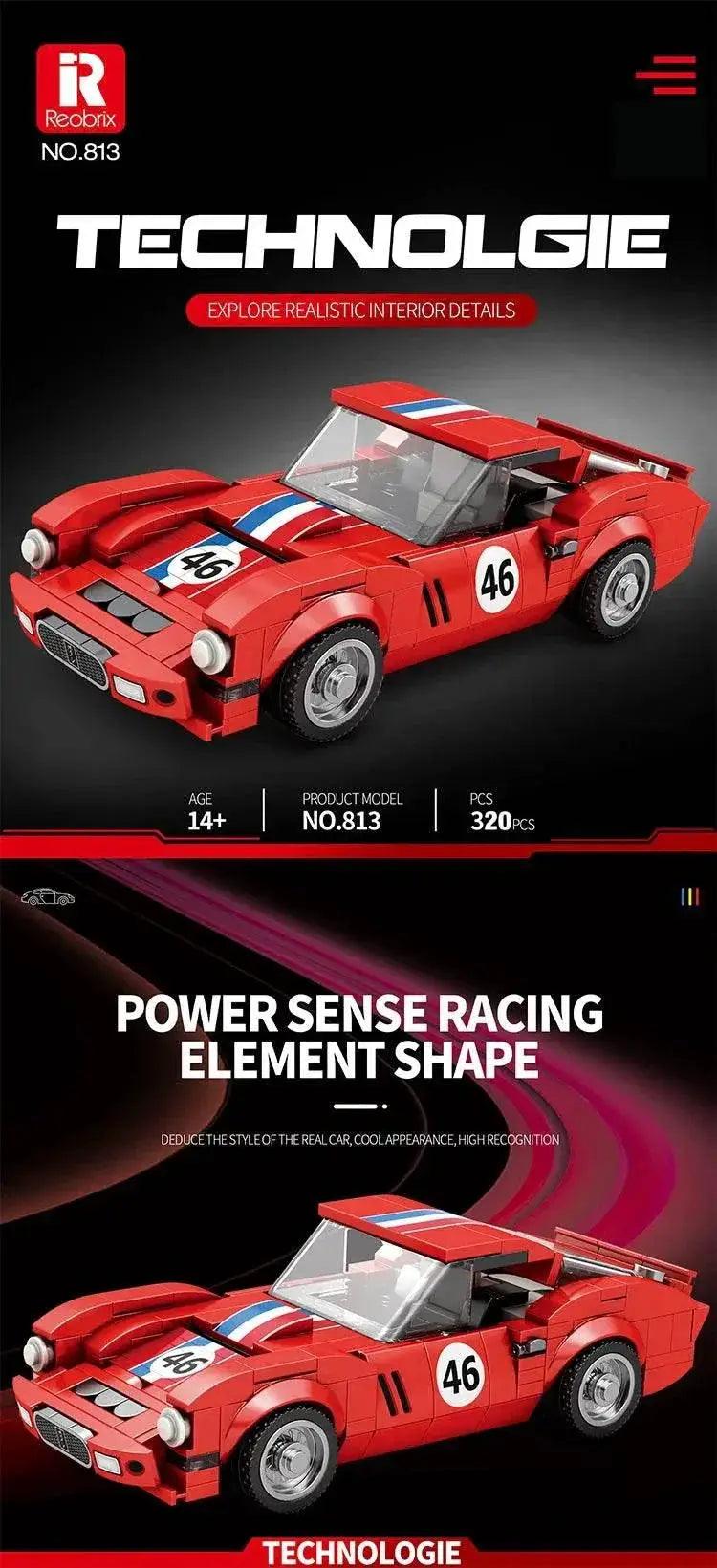  336PCS 250 GTO Car Building Block Creative City Vehicle -  ToylandEU™