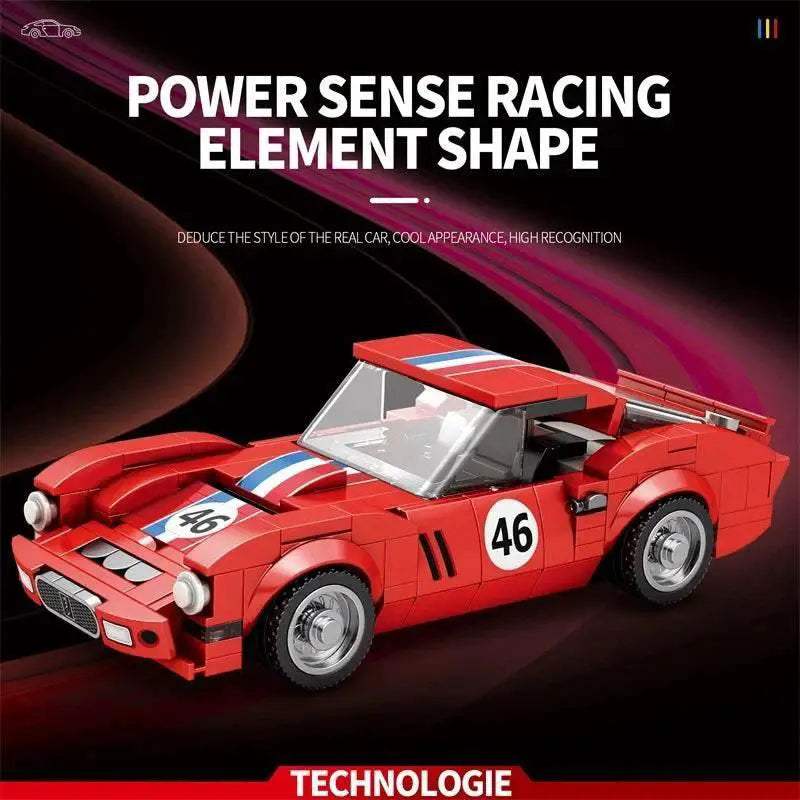 336PCS 250 GTO Car Building Block Creative City Vehicle - ToylandEU