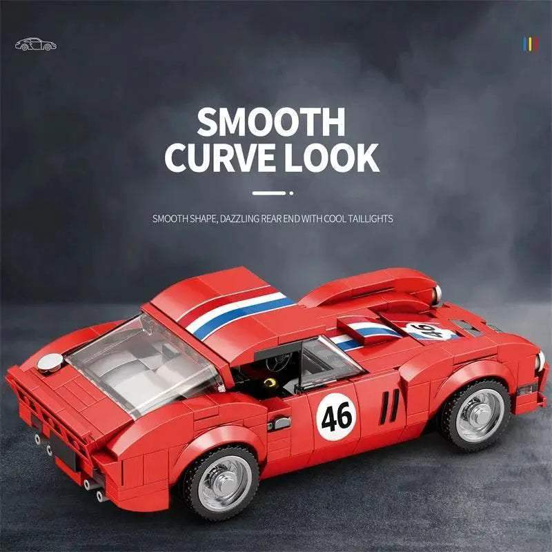 336PCS 250 GTO Car Building Block Creative City Vehicle - ToylandEU