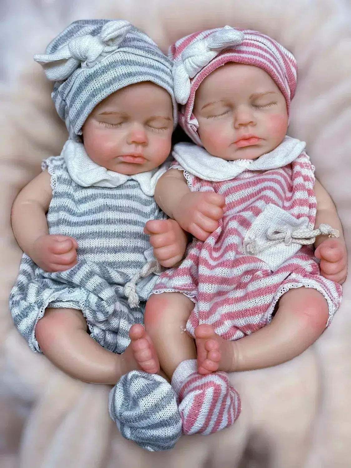 33cm Full Body Silicone Reborn Doll With Open Mouth - ToylandEU