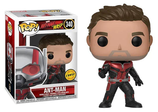 Ant Man Unmasked Funko Pop Chase Figure With Pop Shield