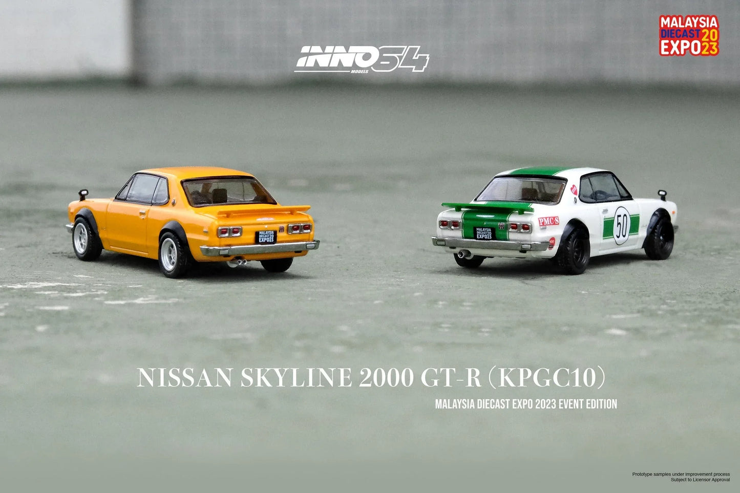 Inno64 Nissan Skyline 2000 GT-R (KPGC10) MALAYSIA DIECAST EXPO 2023 Event Edition 1:64 - ToylandEU