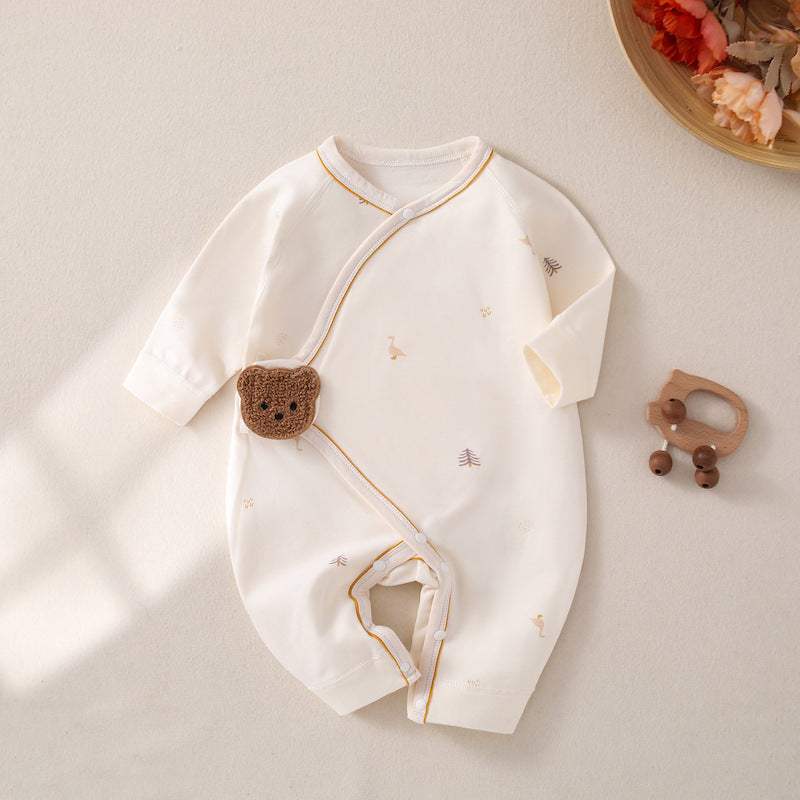 Newborn Butterfly Boneless Romper | Cotton | Jumpsuit Style
