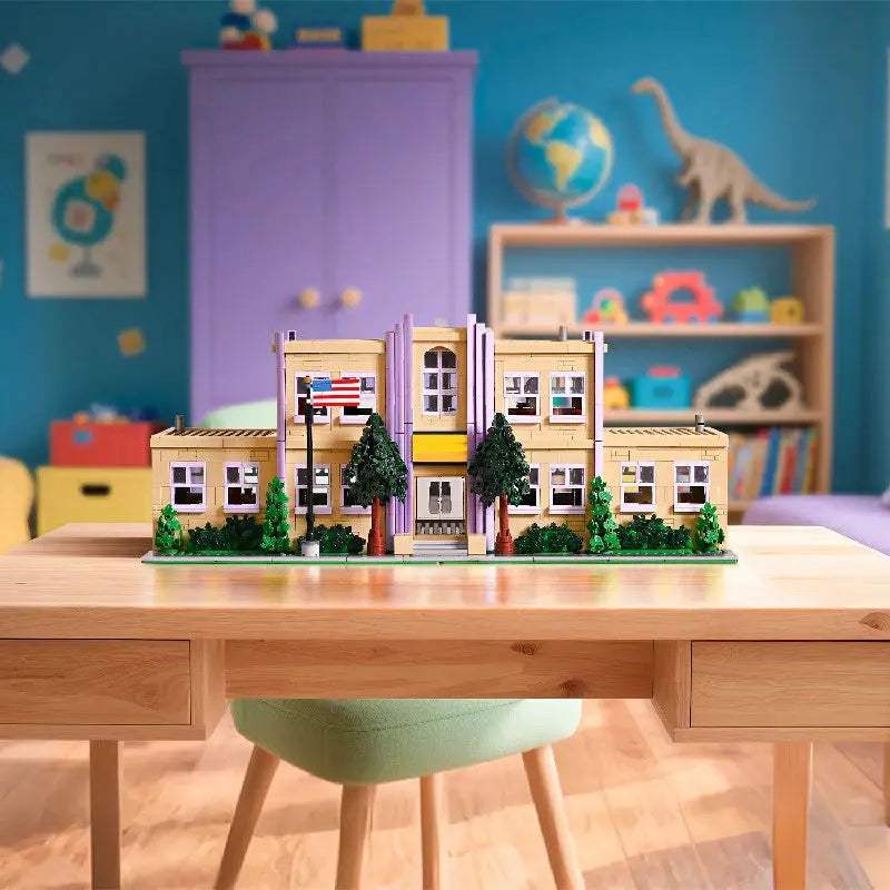  Building Blocks City Street View Set Educational Gift -  ToylandEU™