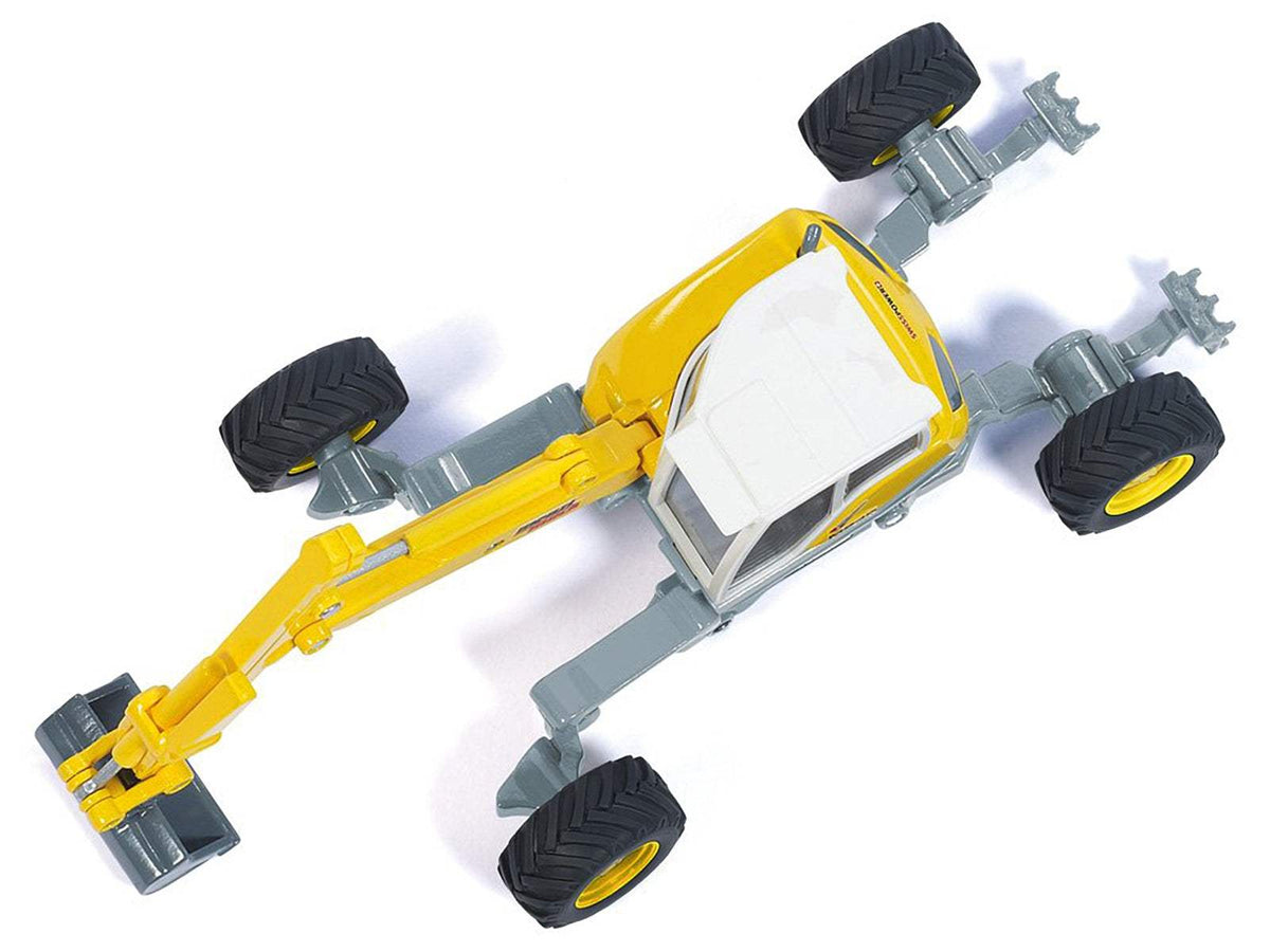 Menzi Muck M545 Walking Excavator Yellow with White Top | 1/50 Diecast Construction Model | Siku | Collector Quality
