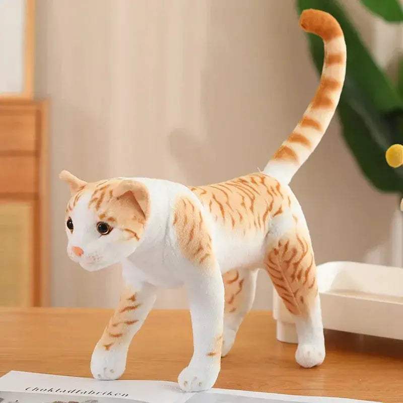 35cm Realistic Plush Cat Toy With UltraSoft Filling - ToylandEU