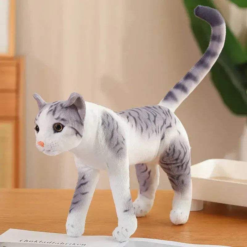 35cm Realistic Plush Cat Toy With UltraSoft Filling - ToylandEU