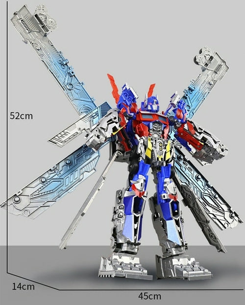 35cm Optimus Prime Transformation Action Figure - Alloy and Plastic Anime Robot Car ToylandEU.com Toyland EU