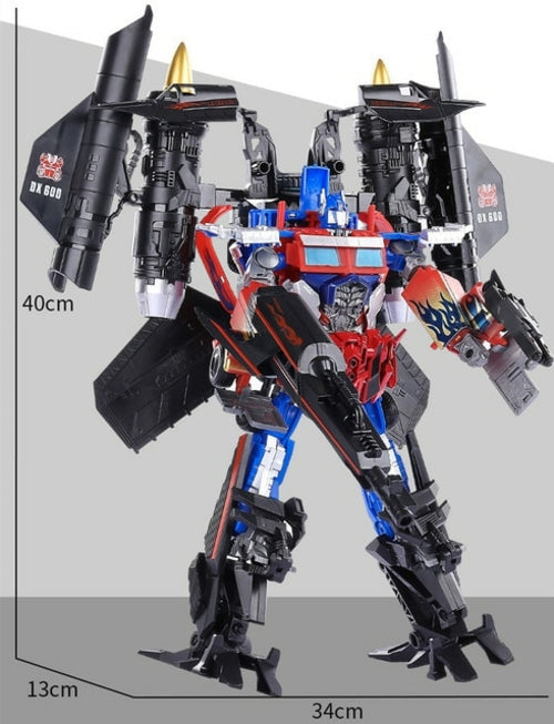 35cm Optimus Prime Transformation Action Figure - Alloy and Plastic Anime Robot Car ToylandEU.com Toyland EU