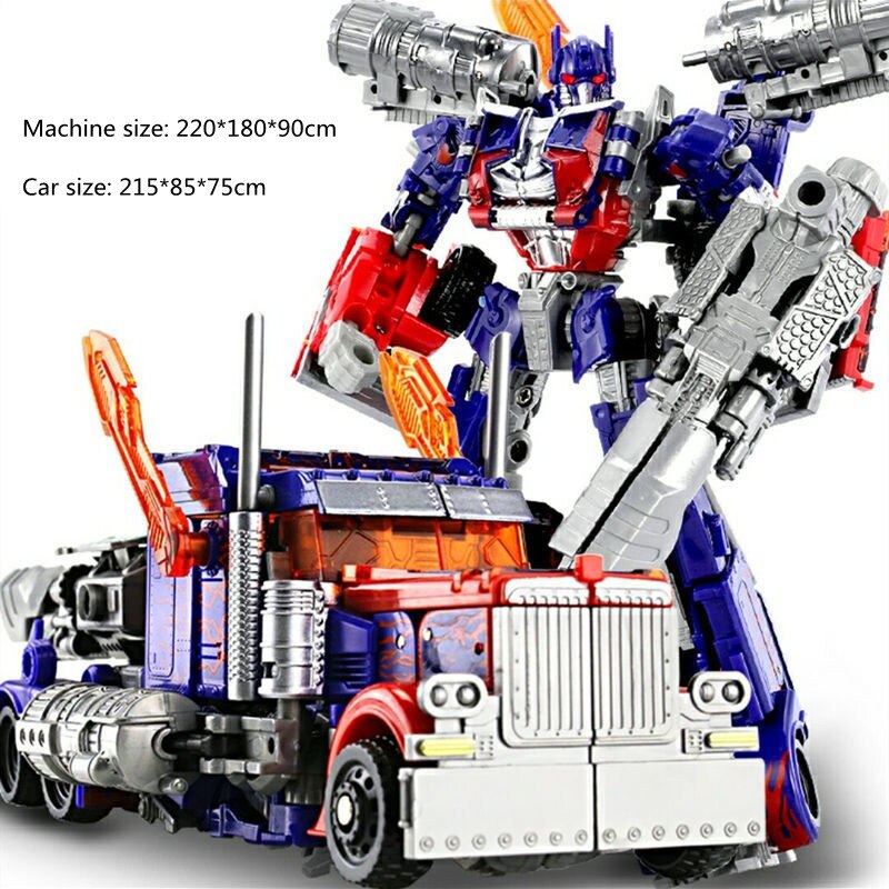 35cm Optimus Prime adaptable Action Figure - Alloy and Plastic Anime Robot Car - ToylandEU