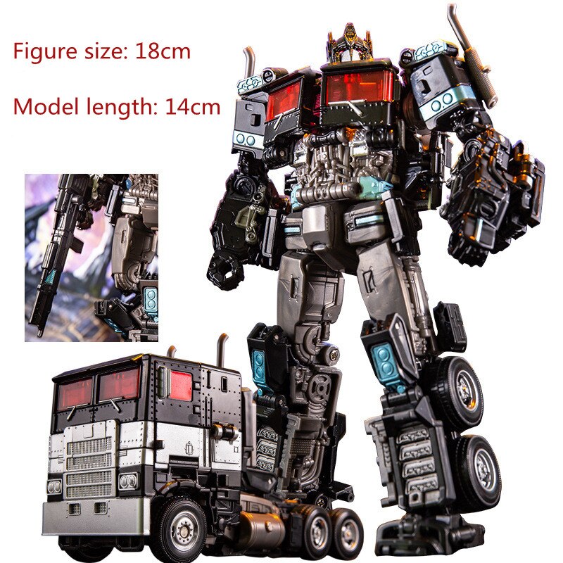 35cm Optimus Prime adaptable Action Figure - Alloy and Plastic Anime Robot Car - ToylandEU