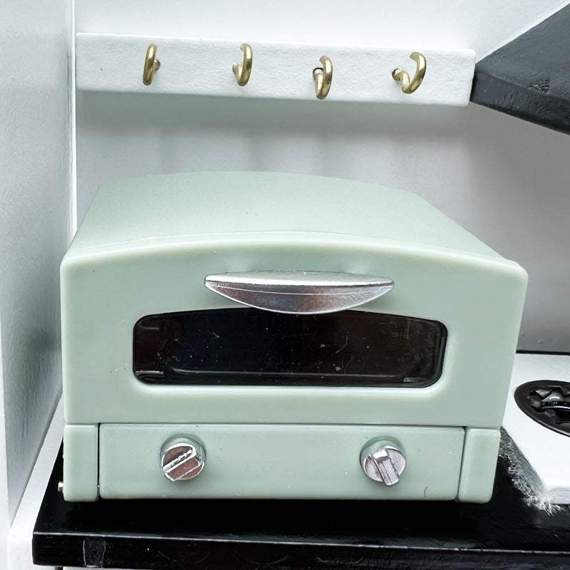 1:12 Dollhouse Mini Oven And Coffee Machine | Plastic | Ages 36-60