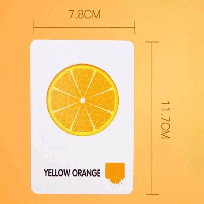 36pcs Children Cognition Cards Body Parts Animal Fruits Double Side Flashcards Montessori Baby Kids Early Educational Toys Gifts - ToylandEU