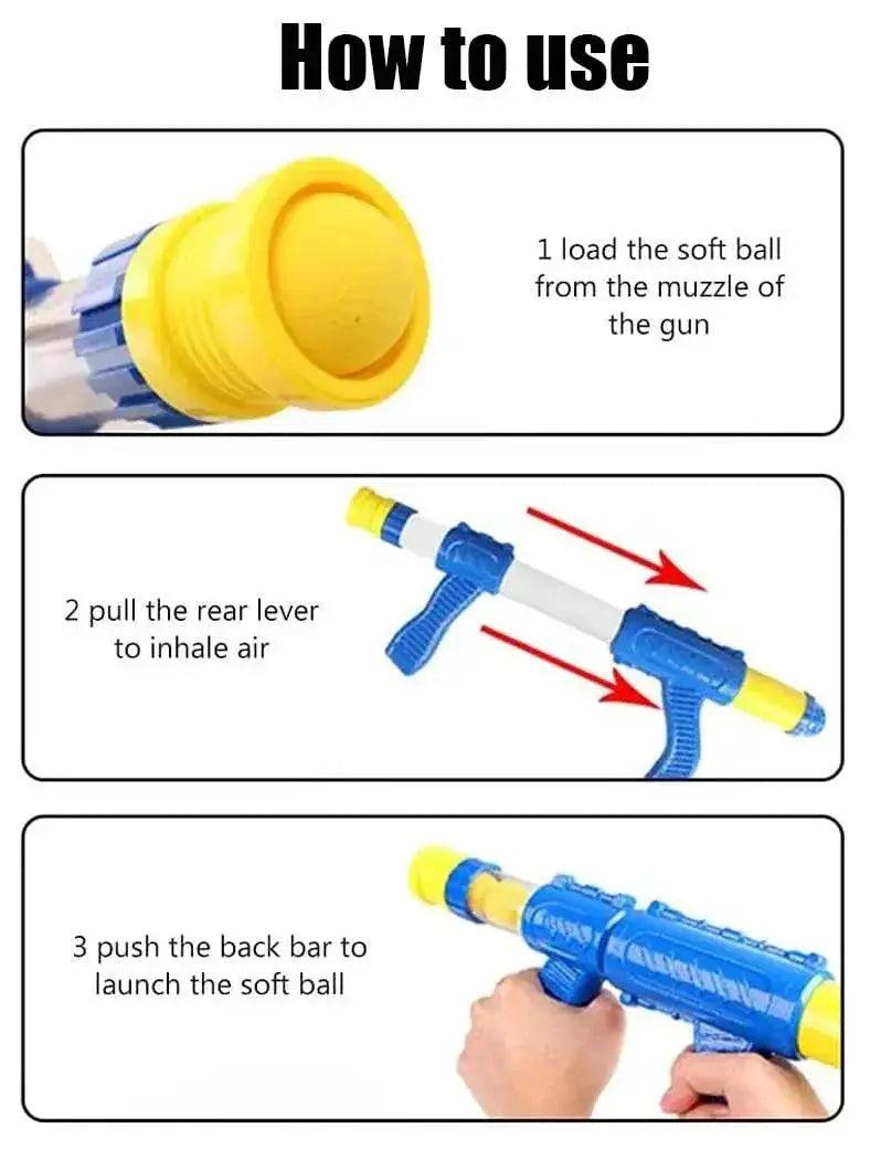  36 Pieces Round Balls for Duck Shooting Toys Kids Foam Blasters -  ToylandEU™
