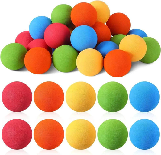 36 Pieces Round Balls for Duck Shooting Toys Kids Foam Blasters - ToylandEU