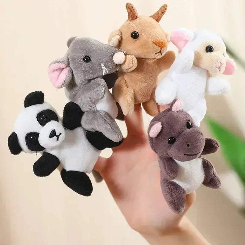 36 Styles Animal Finger Puppets Plush For Storytelling Fun - ToylandEU