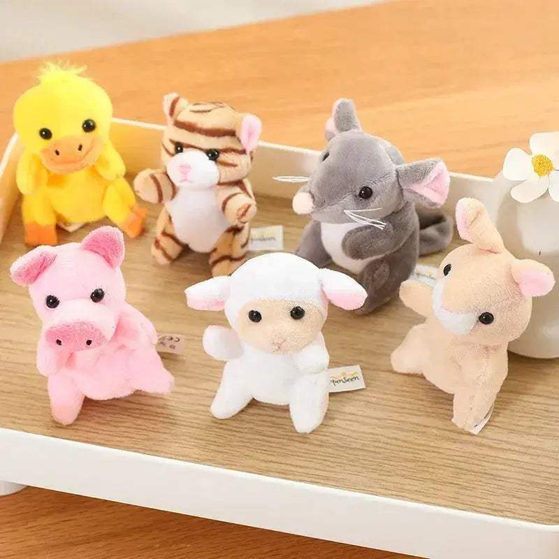 36 Styles Animal Finger Puppets Plush For Storytelling Fun - ToylandEU
