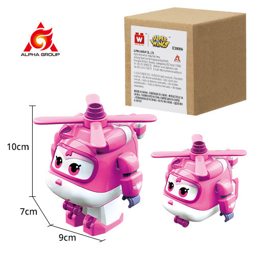 32 Type Super Wings 2" Scale Mini Transforming Anime Deformation Plane ToylandEU.com Toyland EU