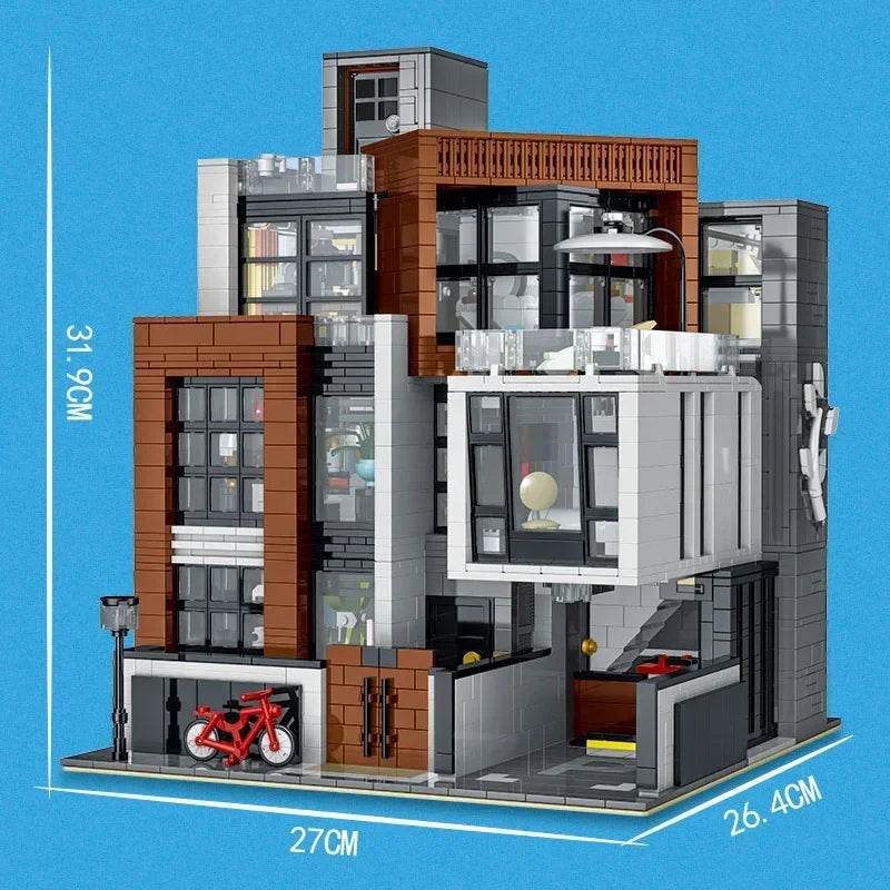 3623PCS City Modern Villa Building Blocks MOC Set For Kids - ToylandEU