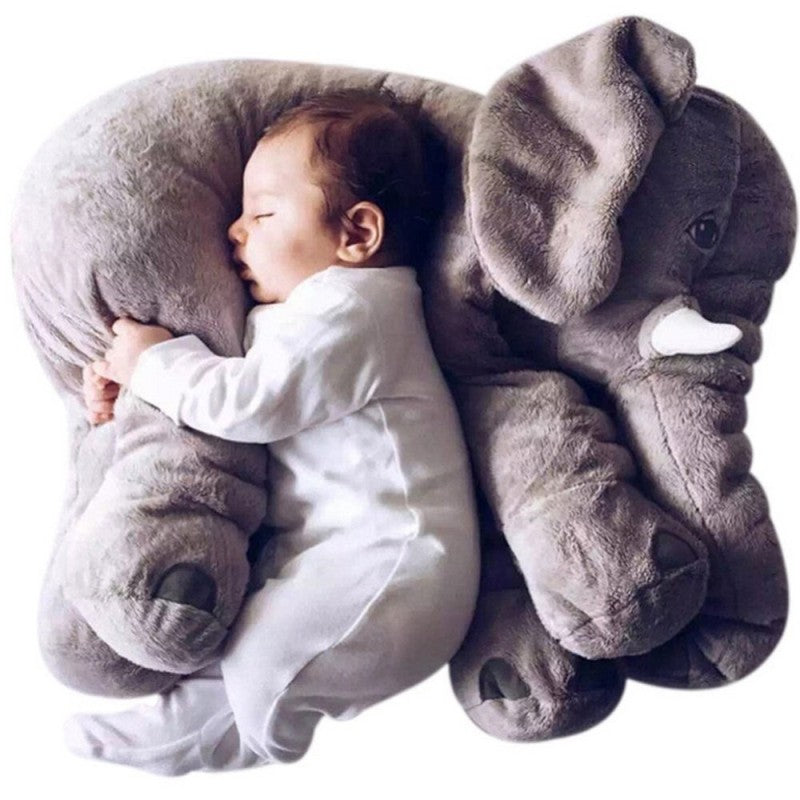 Elephant Baby Sleep Comfort Pillow with Blanket and PP Cotton Stuffing - ToylandEU