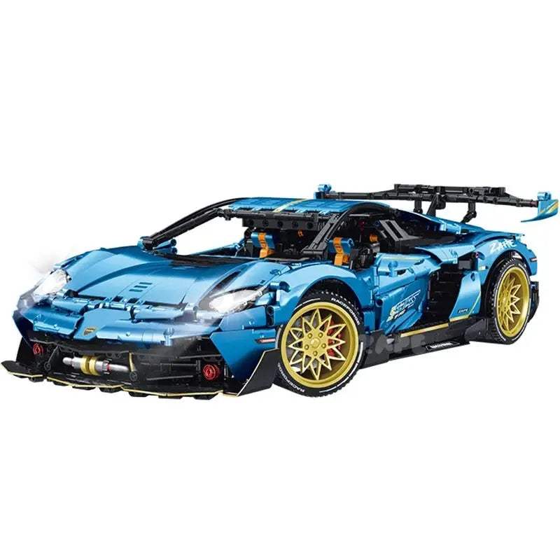 3655 Pieces 1x8 RC Supercar Building Blocks Set for Kids - ToylandEU