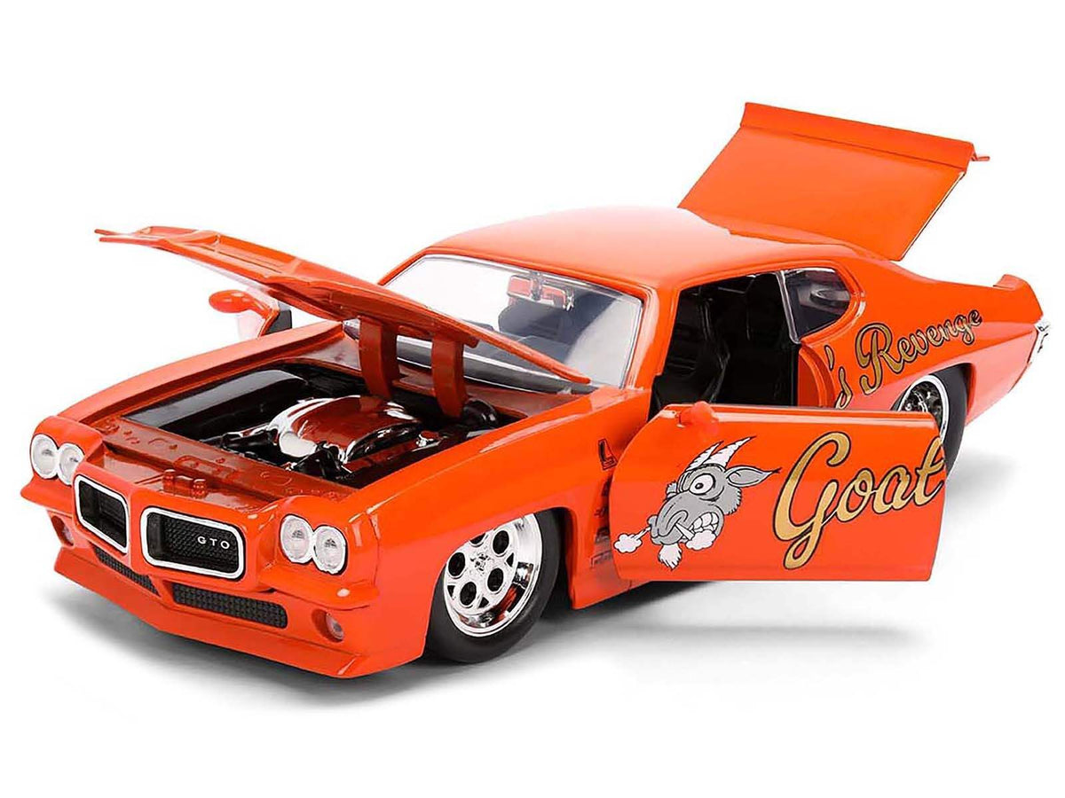 1971 Pontiac GTO | 1/24 Diecast Model Car | Jada | Goat's Revenge Series